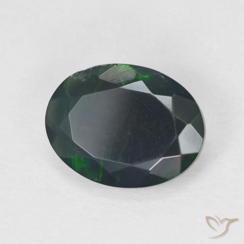 9,17 ctw natürlicher Mehrfarbig Schwarzer Opal, Oval, Lichtdurchlässig