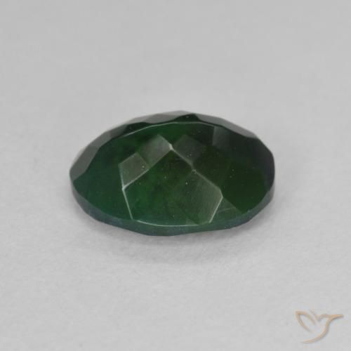 9,17 ctw natürlicher Mehrfarbig Schwarzer Opal, Oval, Lichtdurchlässig
