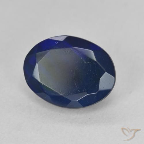 9,17 ctw natürlicher Mehrfarbig Schwarzer Opal, Oval, Lichtundurchlässig