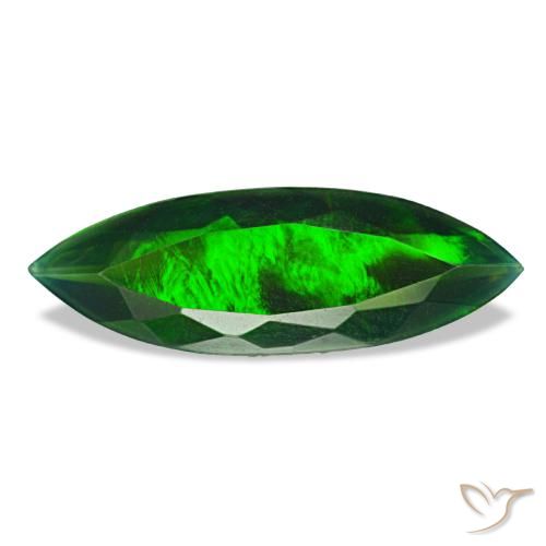 2,27 ctw natürlicher mehrfarbiger Schwarzer Opal, Marquise, Lichtundurchlässig