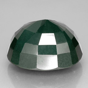 102,65 ctw natürlicher grüner Blutstein, Oval Schliff, Lichtundurchlässig