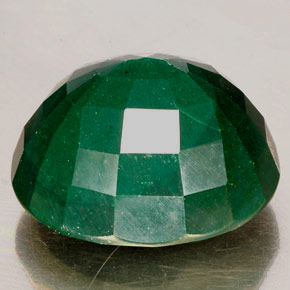90,45 ctw natürlicher grüner Blutstein, Oval Schliff, Lichtundurchlässig