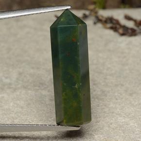 9,17 ctw natürlicher Mehrfarbig Blutstein, Ausgefallene Form, Lichtundurchlässig