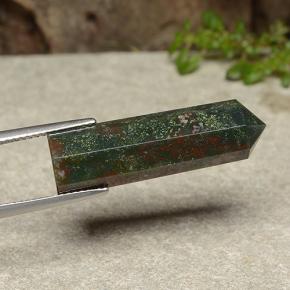 9,17 ctw natürlicher Mehrfarbig Blutstein, Ausgefallene Form, Lichtundurchlässig