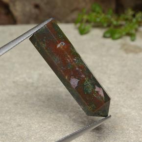 9,17 ctw natürlicher Mehrfarbig Blutstein, Ausgefallene Form, Lichtundurchlässig