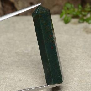 9,17 ctw natürlicher Mehrfarbig Blutstein, Ausgefallene Form, Lichtundurchlässig