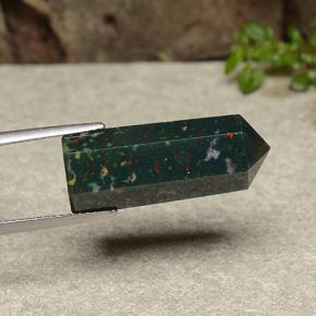 9,17 ctw natürlicher Mehrfarbig Blutstein, Ausgefallene Form, Lichtundurchlässig