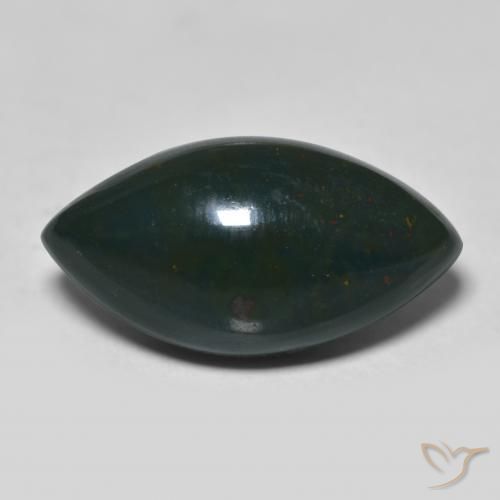 9.67ct Natürlicher Waldgrün Blutstein, Marquise, Lichtundurchlässig