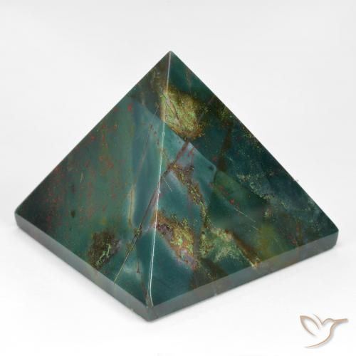 107.07ct Natürlicher Waldgrün Blutstein, Quadrat, Lichtundurchlässig