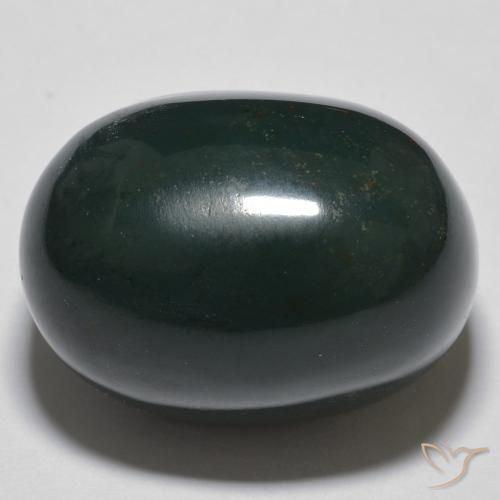 23.49ct Natürlicher Mehrfarbig Blutstein, Oval, Lichtundurchlässig