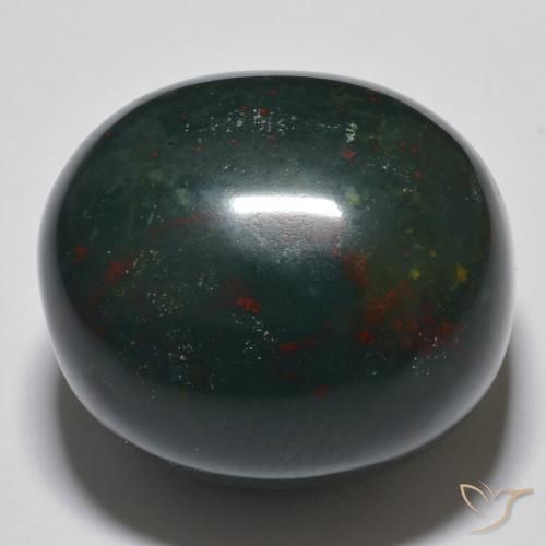 9,17 ctw natürlicher Mehrfarbig Blutstein, Oval, Lichtundurchlässig