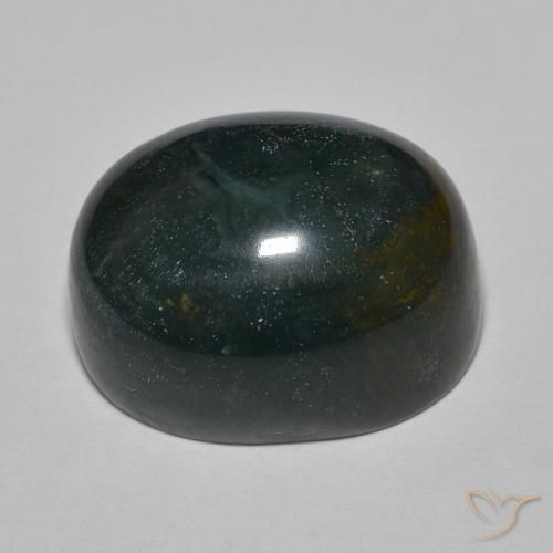 9,17 ctw natürlicher Mehrfarbig Blutstein, Oval, Lichtundurchlässig