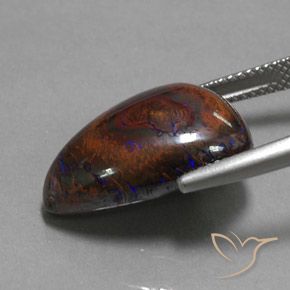 9,17 ctw natürlicher Mehrfarbig Boulderopal, Fantasie, Lichtundurchlässig