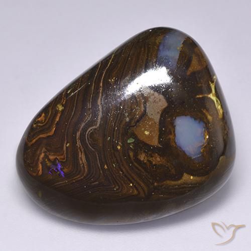 30.94ct Natürlicher Mehrfarbig Boulder-Opal, Fantasie, Lichtundurchlässig