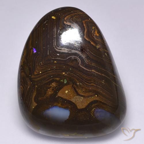 9,17 ctw natürlicher Mehrfarbig Boulderopal, Fantasie, Lichtundurchlässig