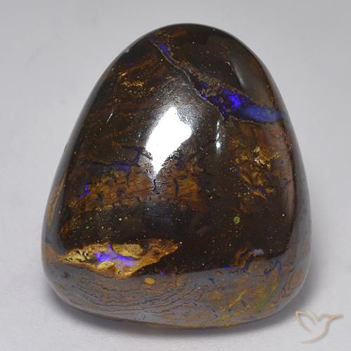 9,17 ctw natürlicher Mehrfarbig Boulderopal, Fantasie, Lichtundurchlässig