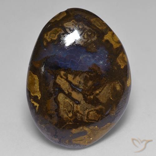 9,17 ctw natürlicher Mehrfarbig Boulderopal, Fantasie, Lichtundurchlässig