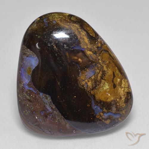 9,17 ctw natürlicher Mehrfarbig Boulderopal, Fantasie, Lichtundurchlässig