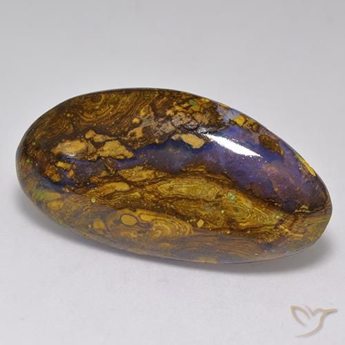 9,17 ctw natürlicher Mehrfarbig Boulderopal, Fantasie, Lichtundurchlässig