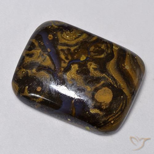 9,17 ctw natürlicher Mehrfarbig Boulderopal, Kissen, Lichtundurchlässig