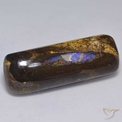 27.17ct Natürlicher Mehrfarbig Boulder-Opal, Kissen, Lichtundurchlässig
