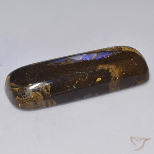 9,17 ctw natürlicher Mehrfarbig Boulderopal, Kissen, Lichtundurchlässig