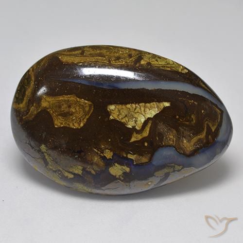 33.71ct Natürlicher Mehrfarbig Boulder-Opal, Fantasie, Lichtundurchlässig