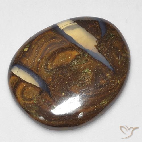 19.30ct Natürlicher Mehrfarbig Boulderopal, Fantasie, Lichtdurchlässig