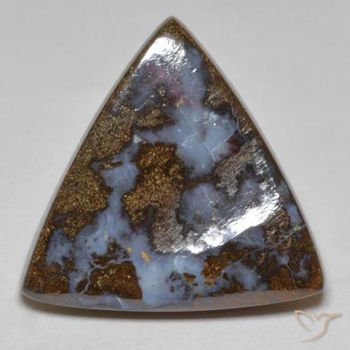 19.83ct Natürlicher Mehrfarbig Boulderopal, Trillion, Lichtundurchlässig