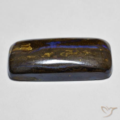 9,17 ctw natürlicher Mehrfarbig Boulderopal, Kissen, Lichtundurchlässig