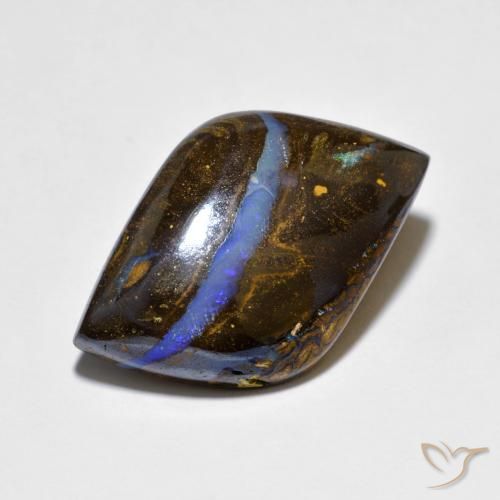 9,17 ctw natürlicher Mehrfarbig Boulderopal, Fantasie, Lichtundurchlässig