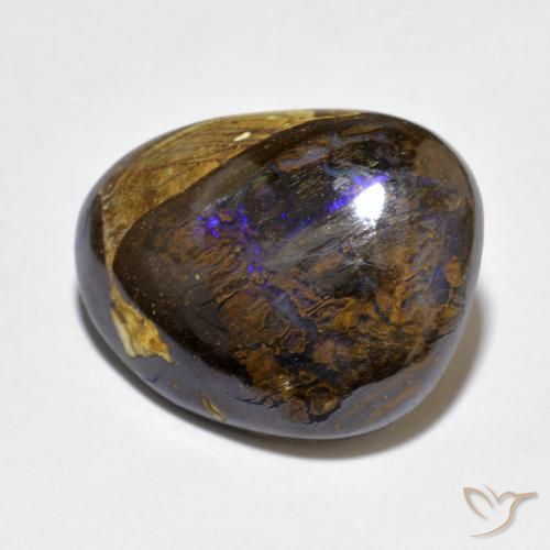 9,17 ctw natürlicher Mehrfarbig Boulderopal, Fantasie, Lichtundurchlässig