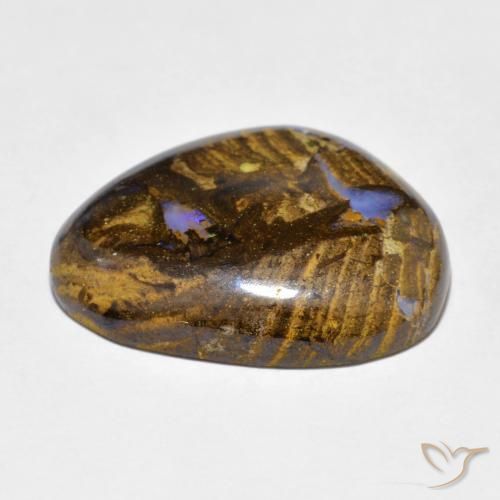 9,17 ctw natürlicher Mehrfarbig Boulderopal, Fantasie, Lichtundurchlässig
