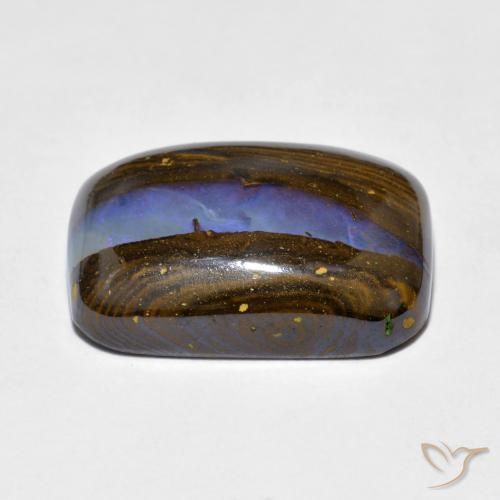 9,17 ctw natürlicher Mehrfarbig Boulderopal, Kissen, Lichtundurchlässig
