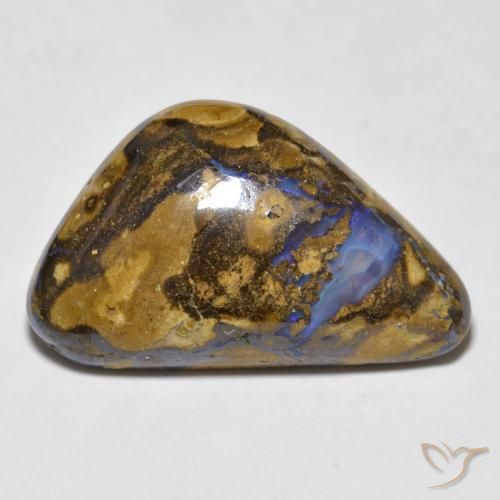 9,17 ctw natürlicher Mehrfarbig Boulderopal, Fantasie, Lichtundurchlässig