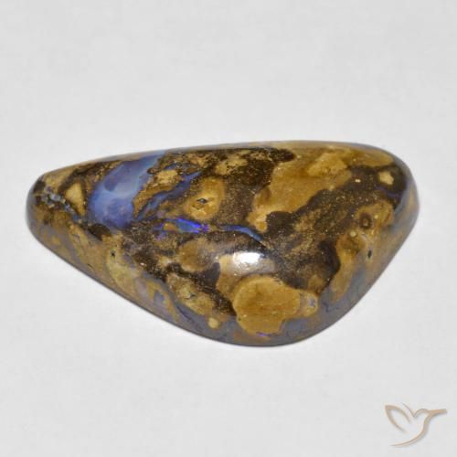 9,17 ctw natürlicher Mehrfarbig Boulderopal, Fantasie, Lichtundurchlässig