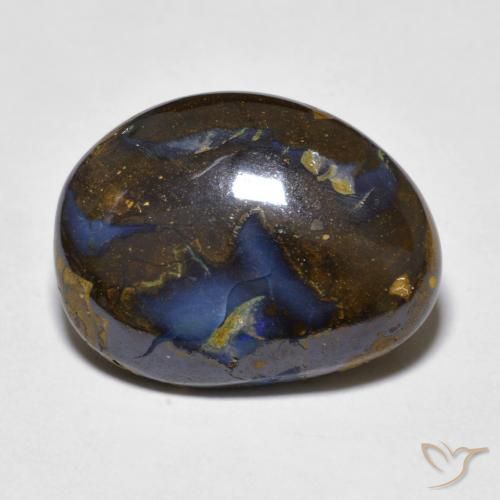 9.50ct Natürlicher Mehrfarbig Boulderopal, Fantasie, Lichtundurchlässig