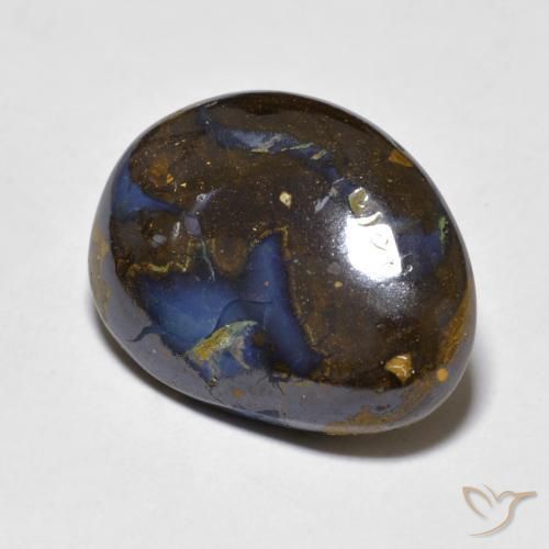 9,17 ctw natürlicher Mehrfarbig Boulderopal, Fantasie, Lichtundurchlässig