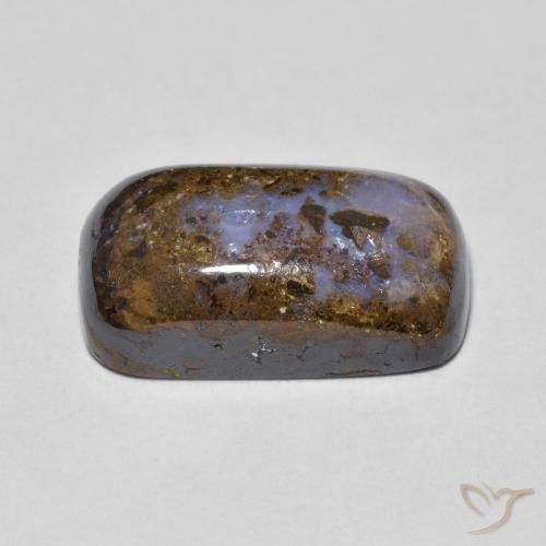9,17 ctw natürlicher Mehrfarbig Boulderopal, Kissen, Lichtundurchlässig
