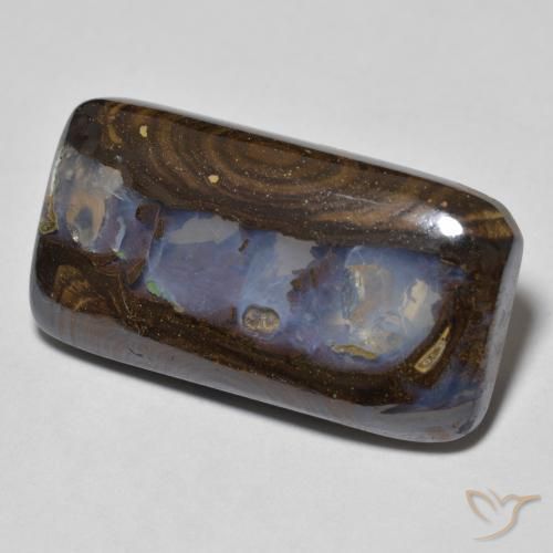 9,17 ctw natürlicher Mehrfarbig Boulderopal, Kissen, Lichtundurchlässig