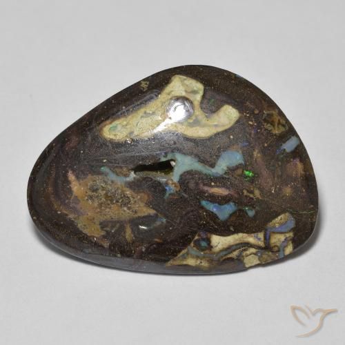 9,17 ctw natürlicher Mehrfarbig Boulderopal, Fantasie, Lichtundurchlässig