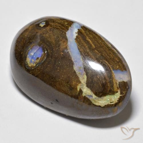 9,17 ctw natürlicher Mehrfarbig Boulderopal, Fantasie, Lichtundurchlässig