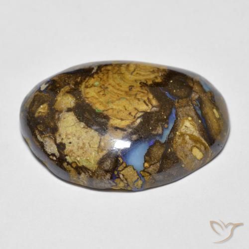 9,17 ctw natürlicher Mehrfarbig Boulderopal, Fantasie, Lichtundurchlässig