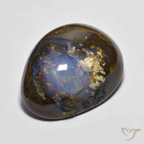9,17 ctw natürlicher Mehrfarbig Boulderopal, Fantasie, Lichtundurchlässig