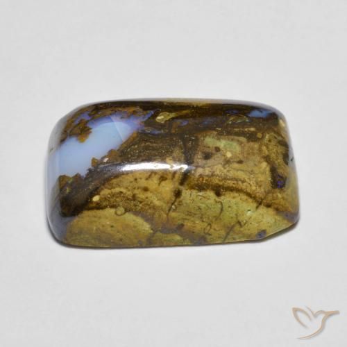 9,17 ctw natürlicher Mehrfarbig Boulderopal, Kissen, Lichtundurchlässig