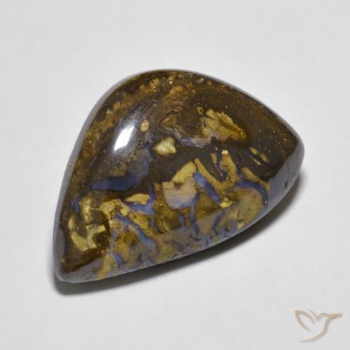 9,17 ctw natürlicher Mehrfarbig Boulderopal, Fantasie, Lichtundurchlässig