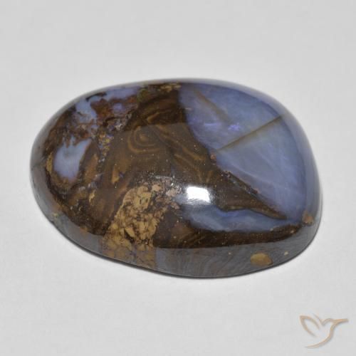 9,17 ctw natürlicher Mehrfarbig Boulderopal, Fantasie, Lichtundurchlässig