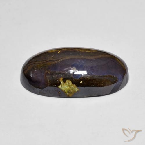 9,17 ctw natürlicher Mehrfarbig Boulderopal, Oval, Lichtundurchlässig