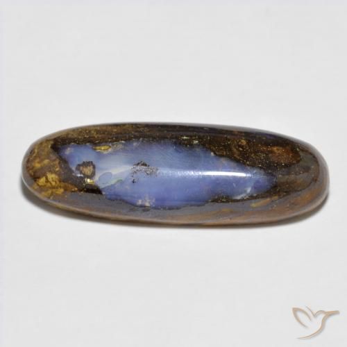 7.43ct Natürlicher Mehrfarbig Boulder-Opal, Oval, Lichtundurchlässig