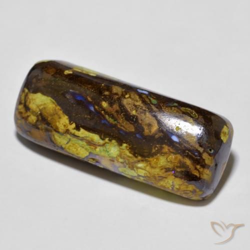16.30ct Natürlicher Mehrfarbig Boulder-Opal, Kissen, Lichtundurchlässig